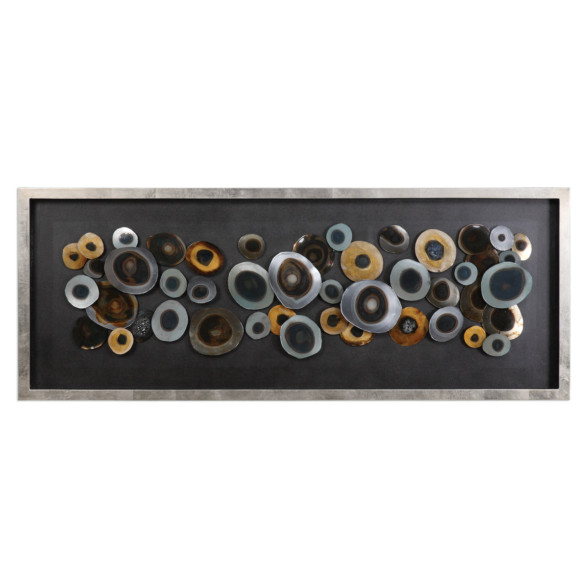 Uttermost Discs Silver Shadow Box 04058