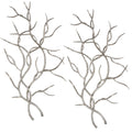 Uttermost Silver Branches Wall Art S/2 04053