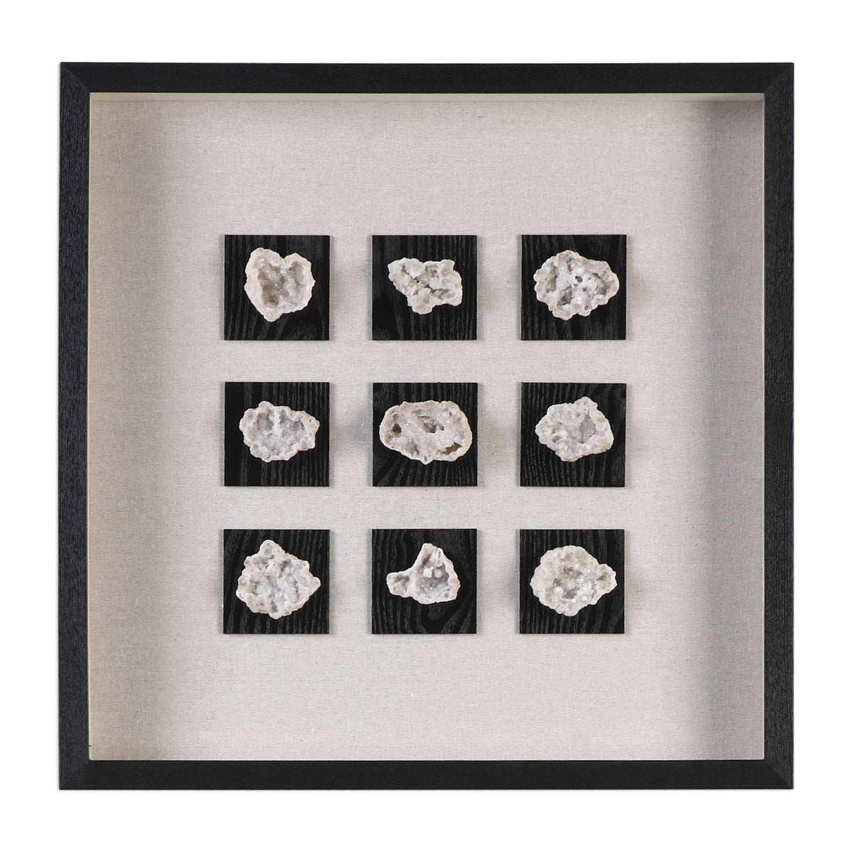 Uttermost Geode Linen Shadow Box 04080