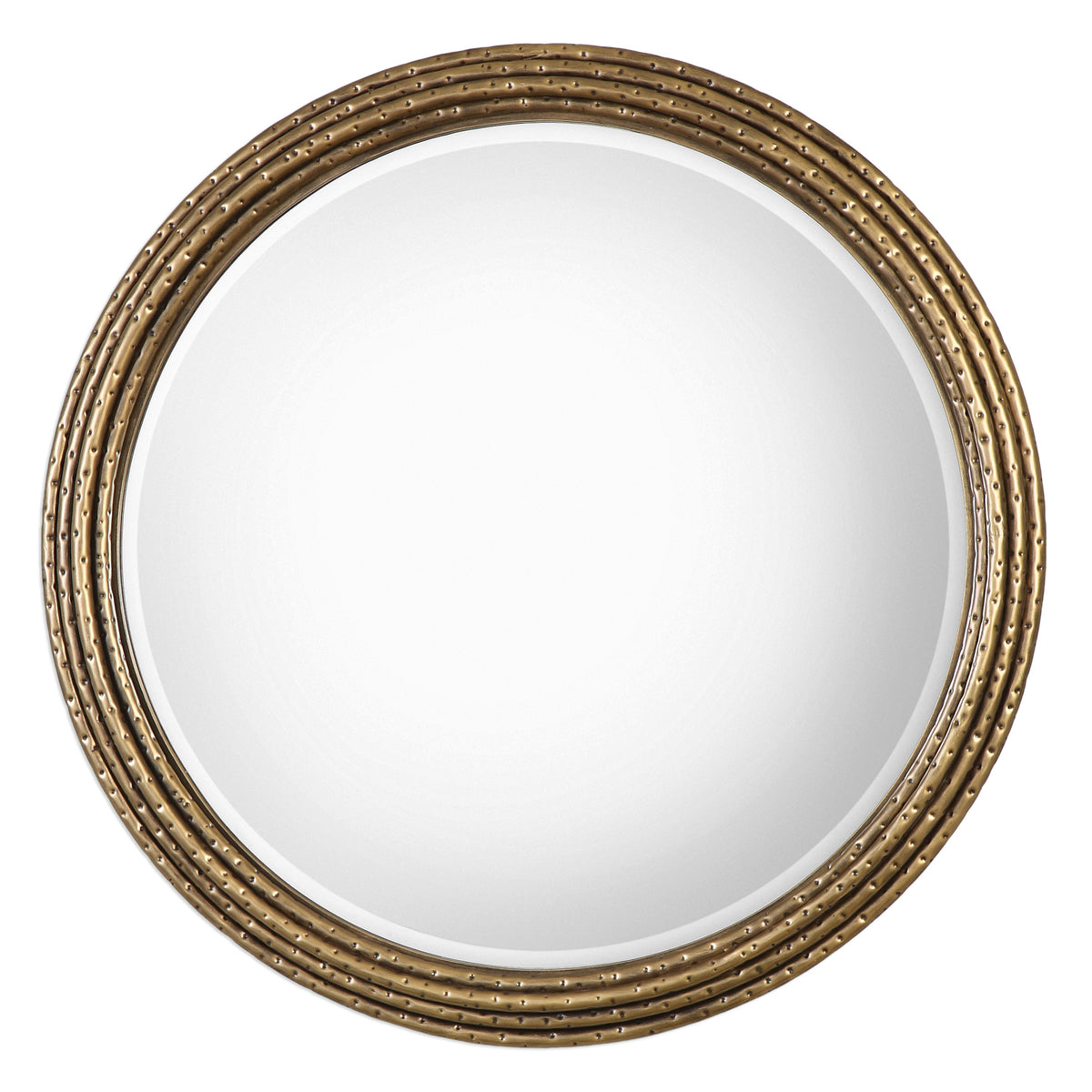 Uttermost Spera Round Gold Mirror 09183