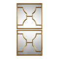 Uttermost Misa Gold Square Mirrors S/2 09268