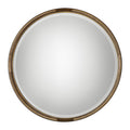 Uttermost Finnick Iron Coil Round Mirror 09244