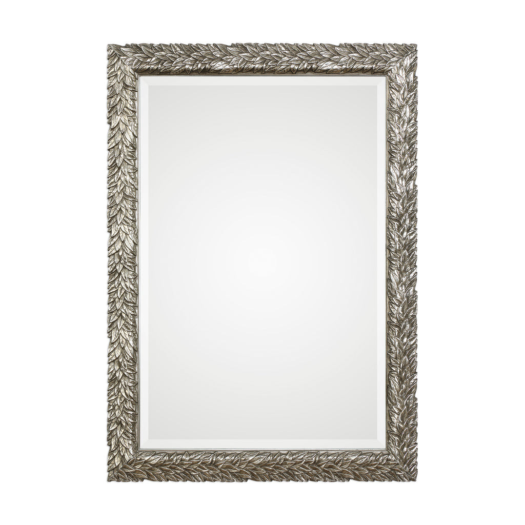 Uttermost Evelina Silver Leaves Mirror 09359