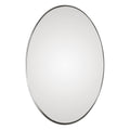 Uttermost Pursley Brushed Nickel Oval Mirror 09354