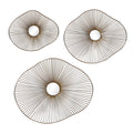 Uttermost Avarie Gold Metal Wall Art Set/3 04182