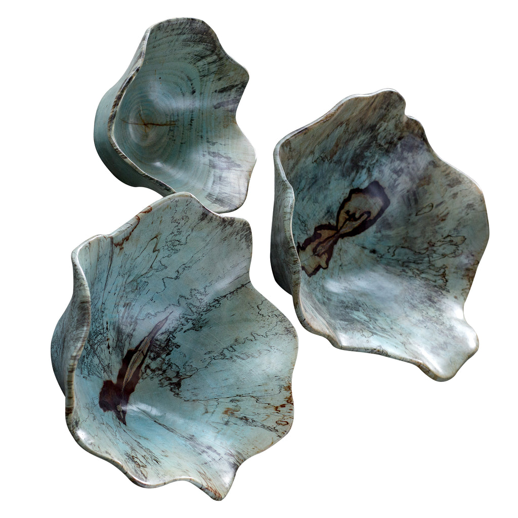 Uttermost Teo Wood Wall Art Set/3 04178