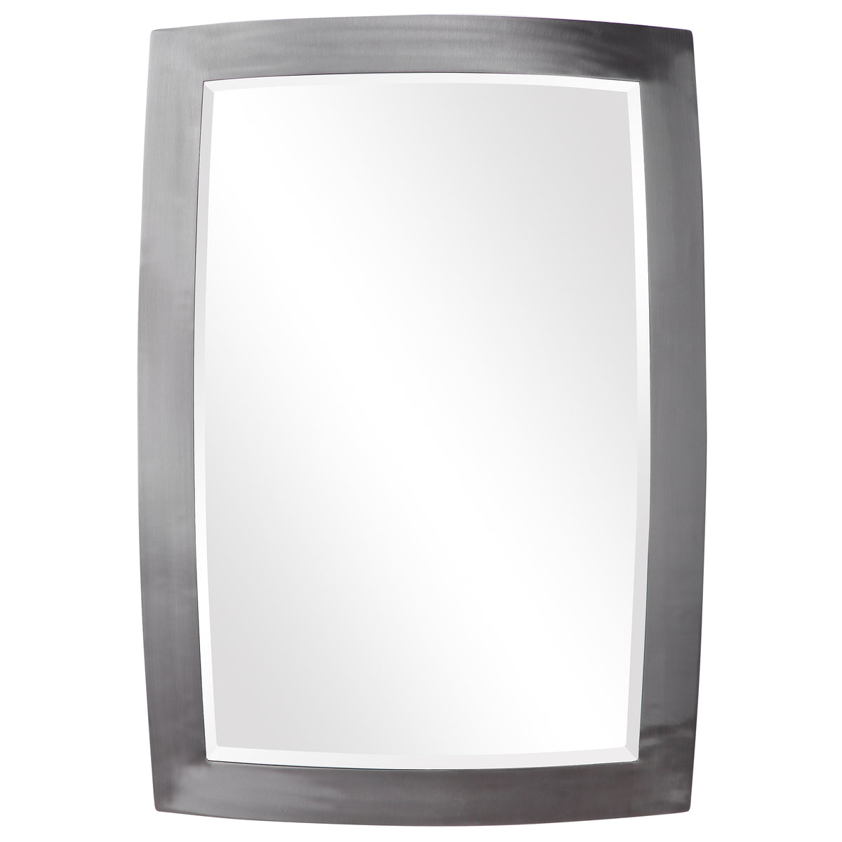 Uttermost Haskill Brushed Nickel Mirror 09618