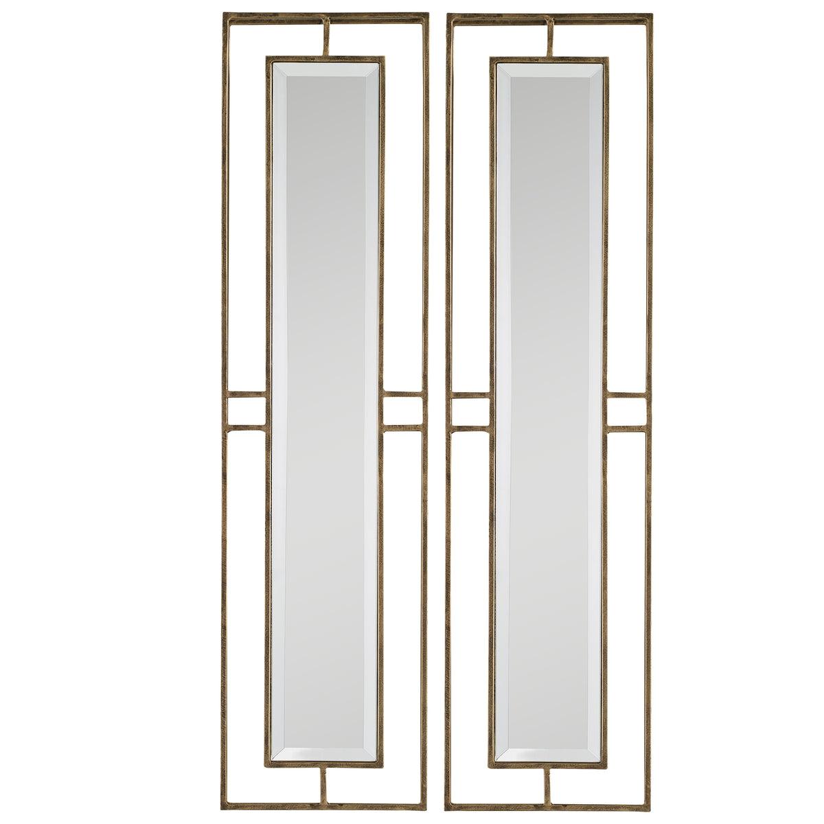 Uttermost Rutledge Gold Mirrors S/2 07082