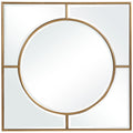 Uttermost Stanford Gold Square Mirror 09673