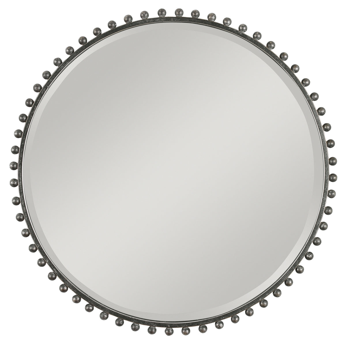 Uttermost Taza Round Iron Mirror 09691