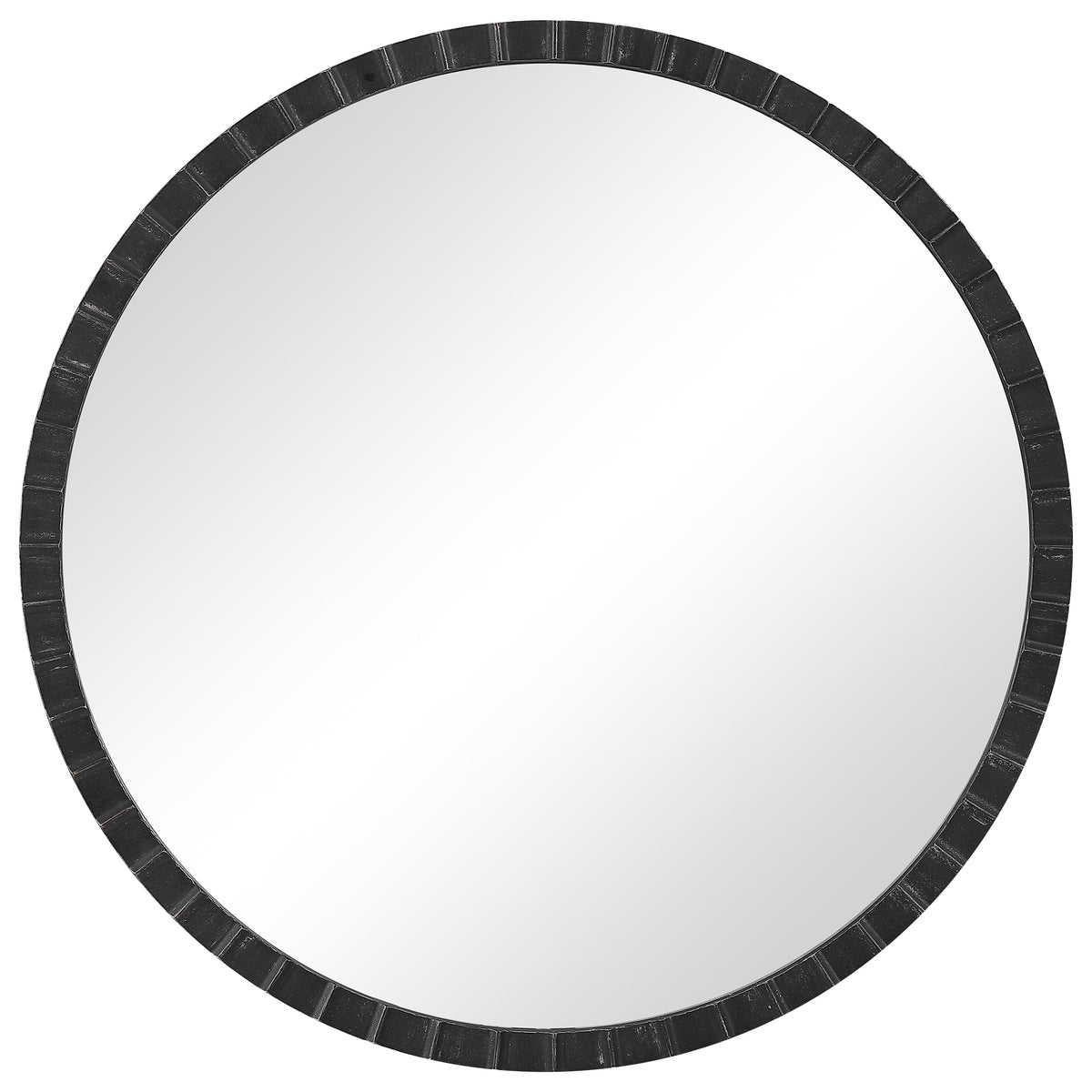 Uttermost Dandridge Round Industrial Mirror 09702