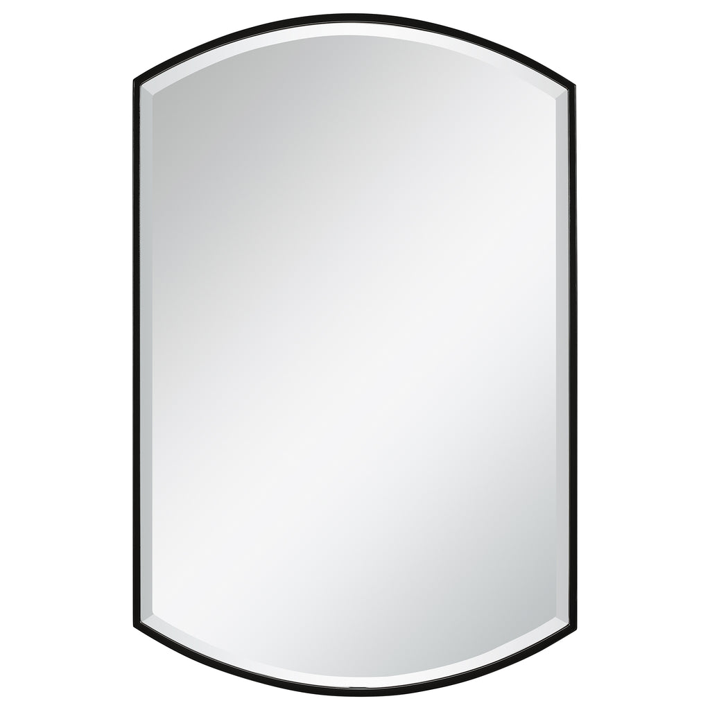 Uttermost Shield Shaped Iron Mirror 09705