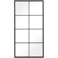 Uttermost Rousseau Iron Window Mirror 09732