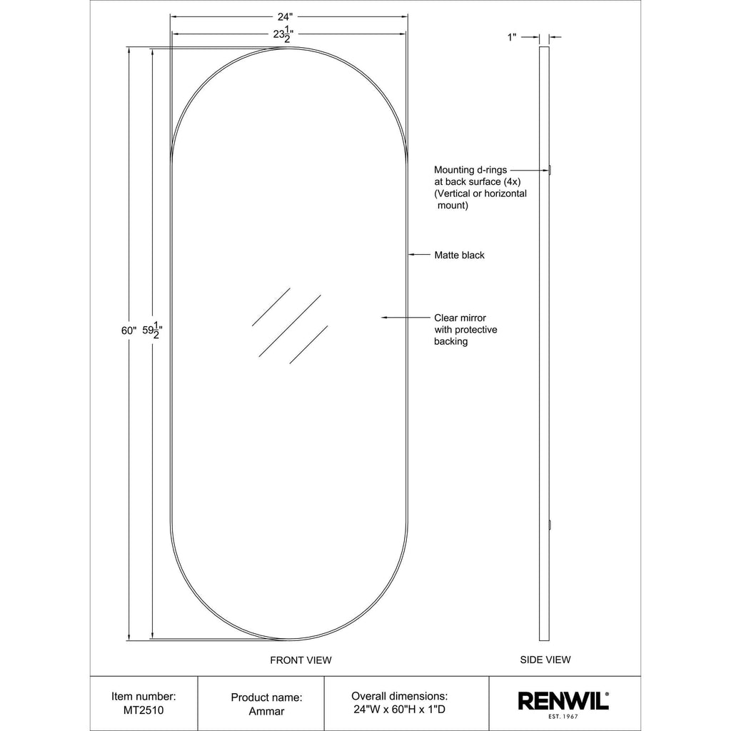 RENWIL AMMAR MIRROR MT2510