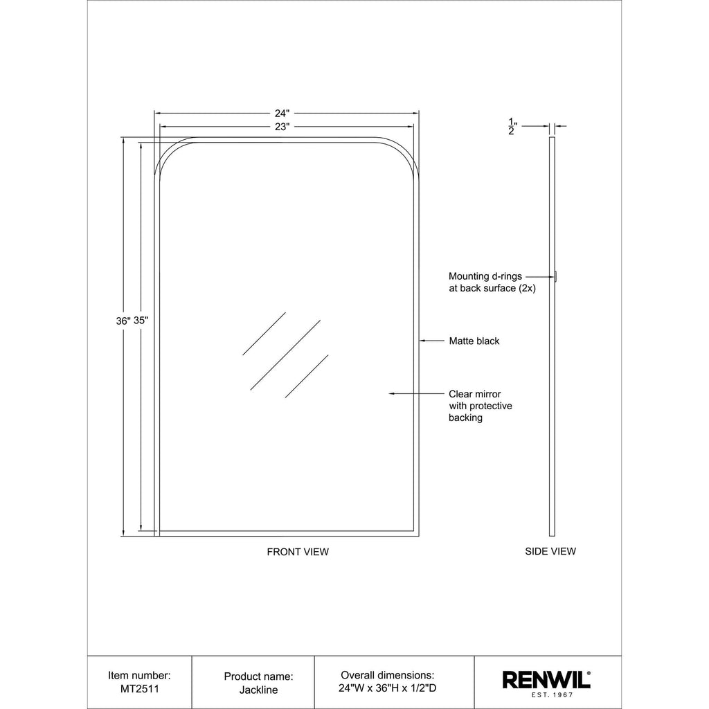 RENWIL JACKLINE MIRROR MT2511