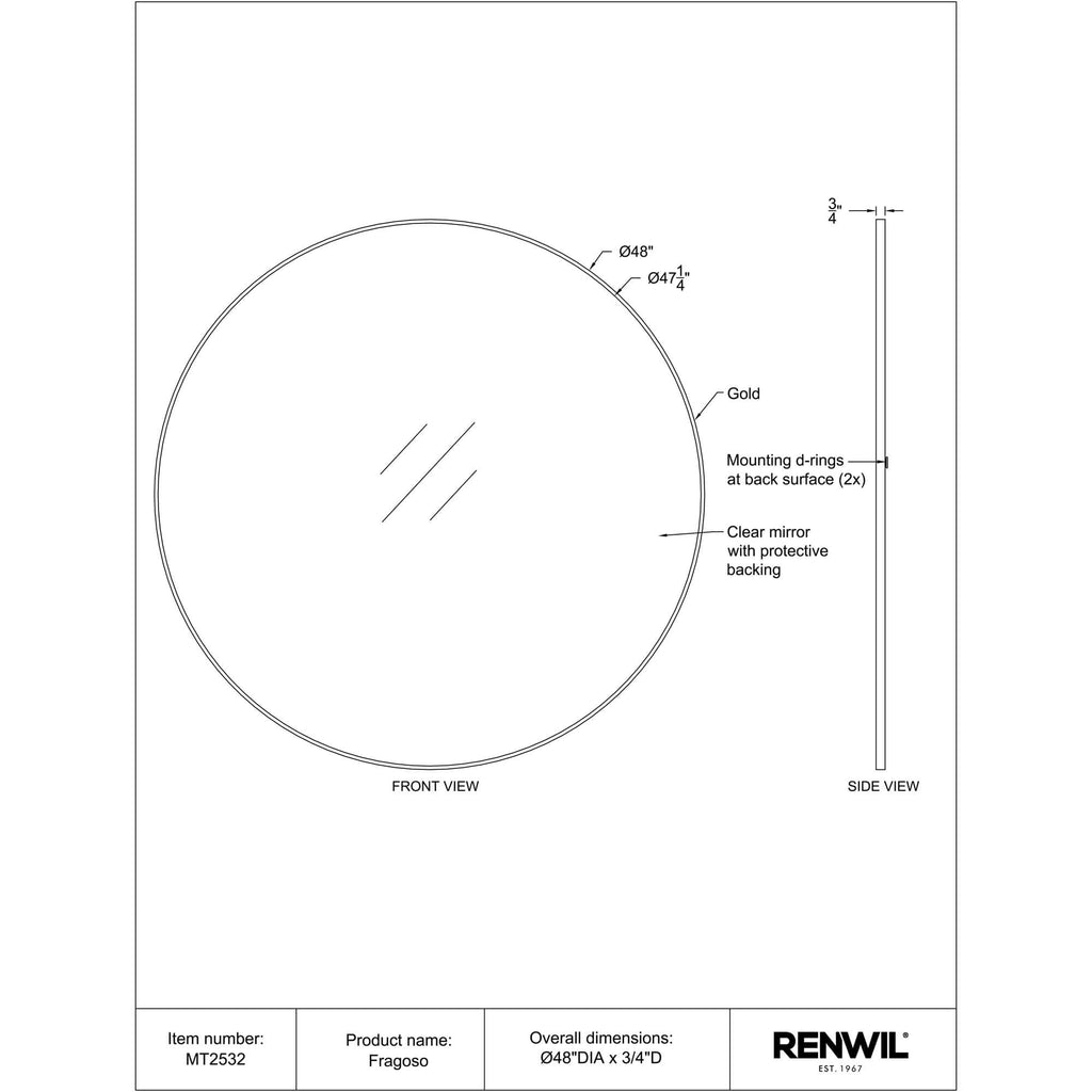 RENWIL FRAGOSO MIRROR MT2532