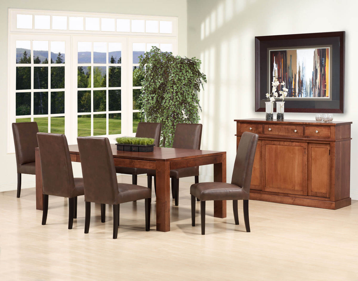CARDINAL WOODCRAFT MANNHEIM LEG TABLE