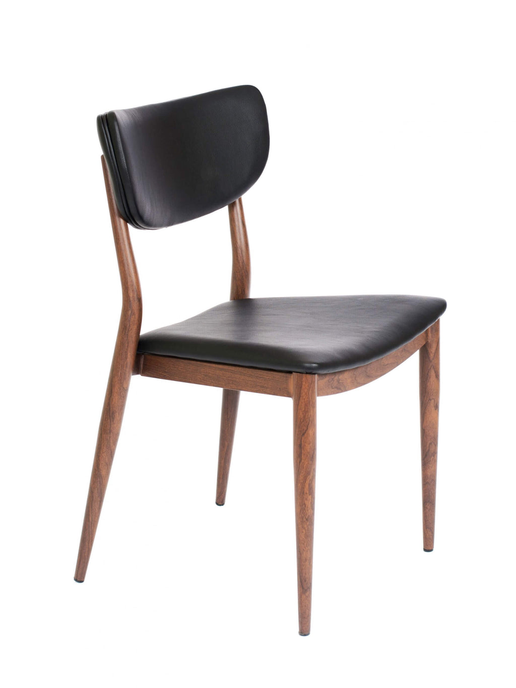 FURNISHINGS MATE MAVERICK CHAIR BLACK SET OF TWO DC Y10-BL-BW