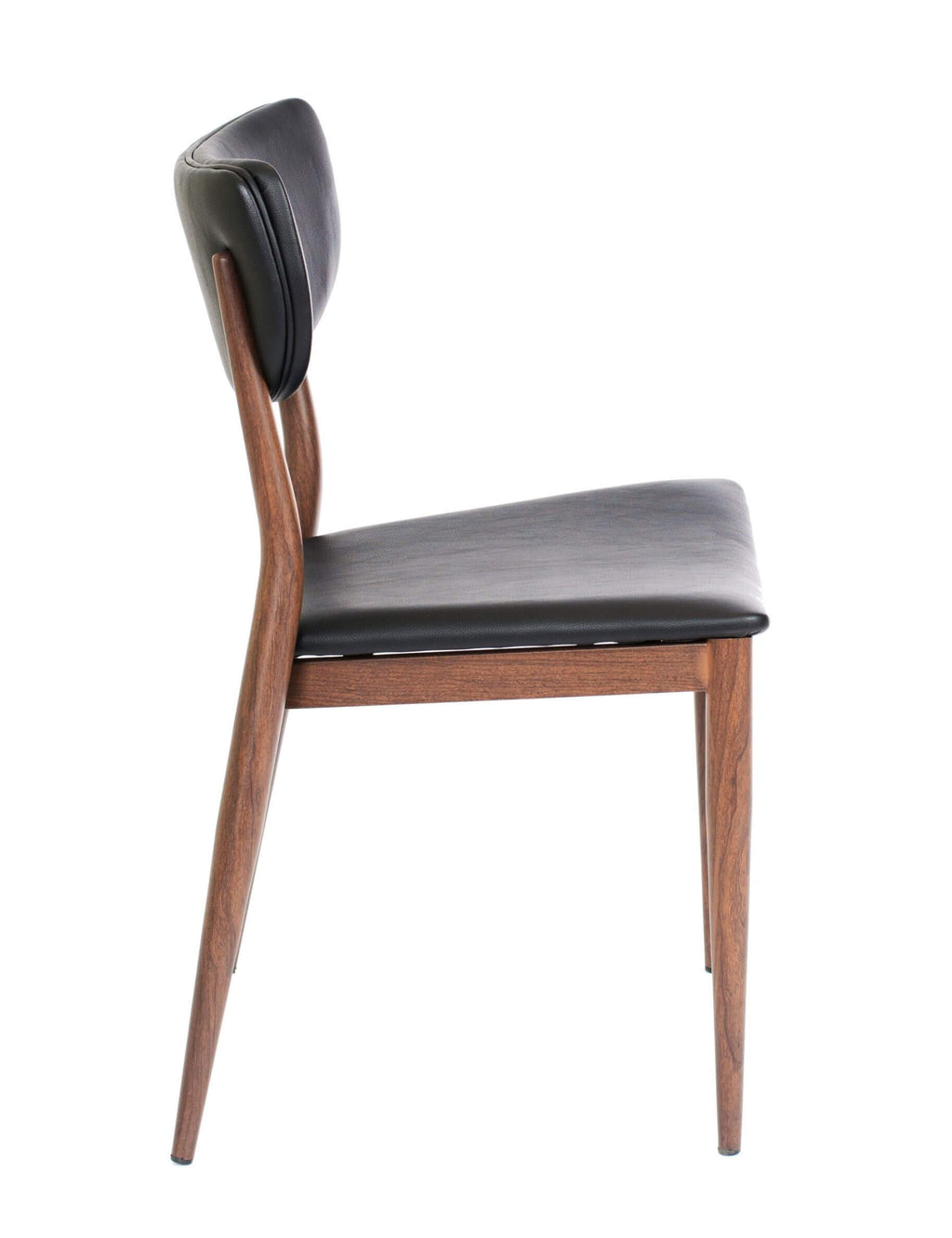 FURNISHINGS MATE MAVERICK CHAIR BLACK SET OF TWO DC Y10-BL-BW