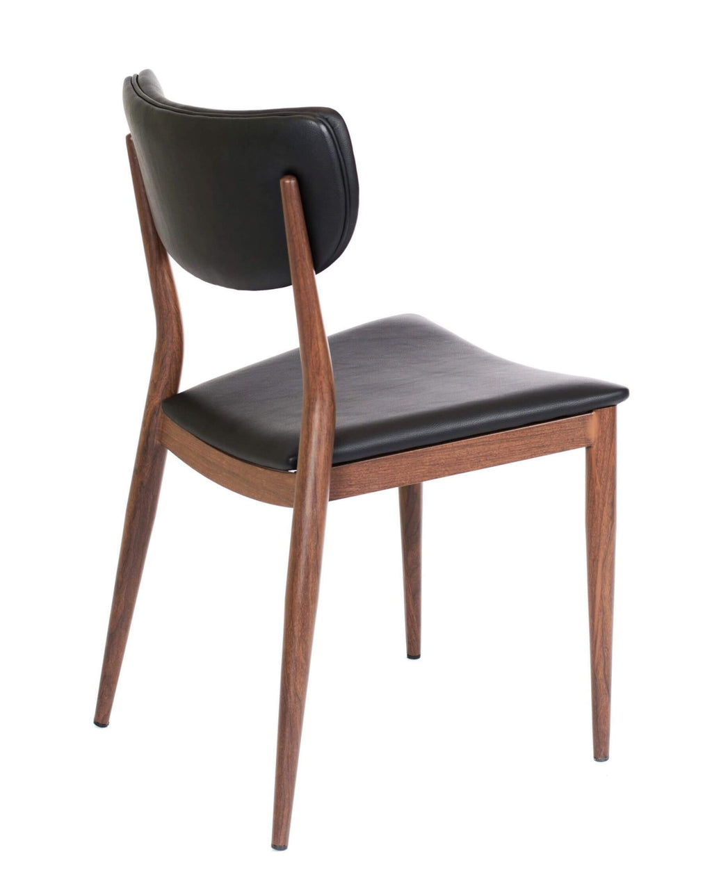 FURNISHINGS MATE MAVERICK CHAIR BLACK SET OF TWO DC Y10-BL-BW