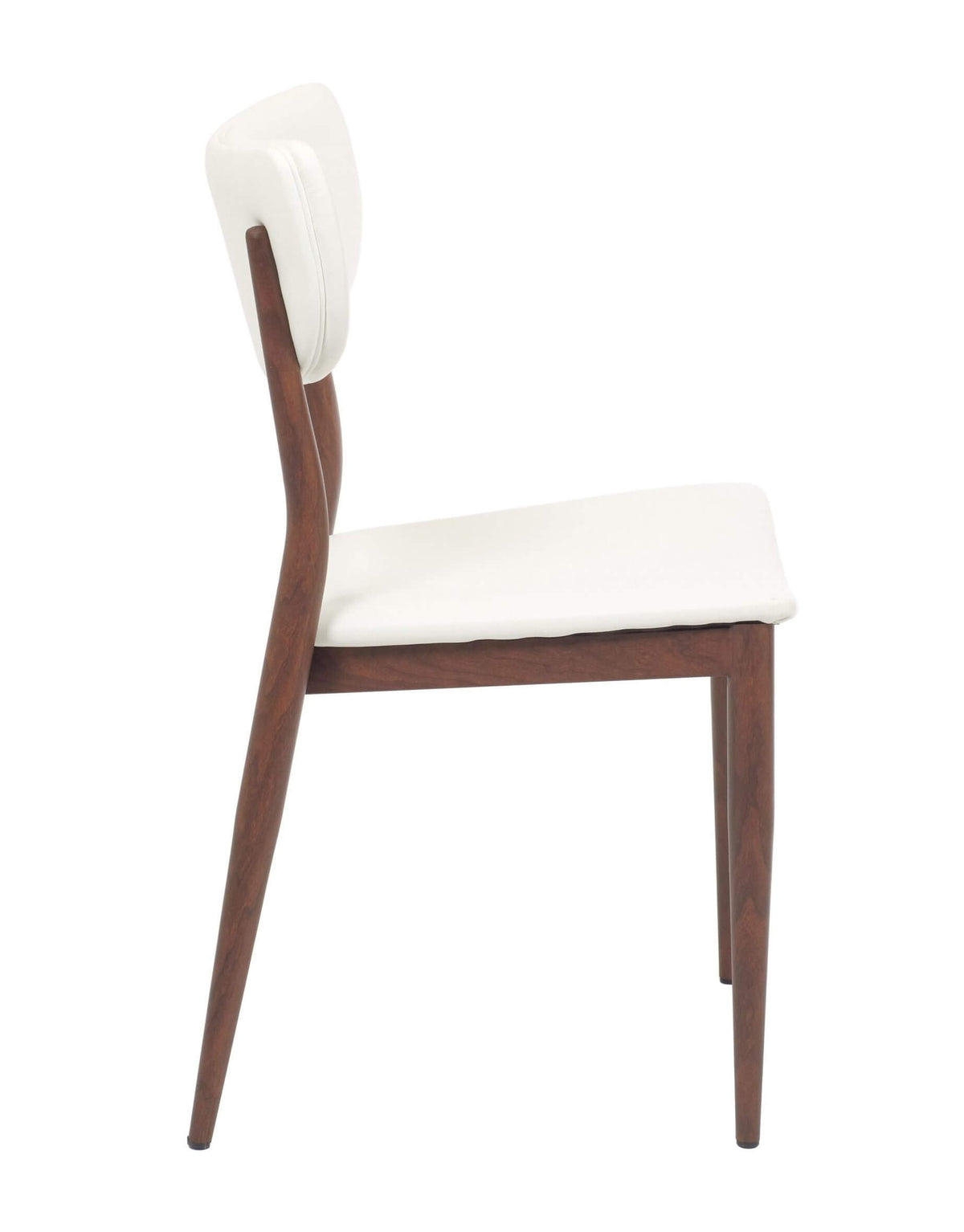 FURNISHINGS MATE MAVERICK CHAIR WHITE SET OF TWO DC Y10-WH-BW