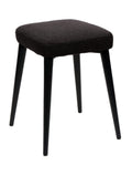 FURNISHINGS MATE MIDI STOOL SET OF TWO COAL E25-CL-MB