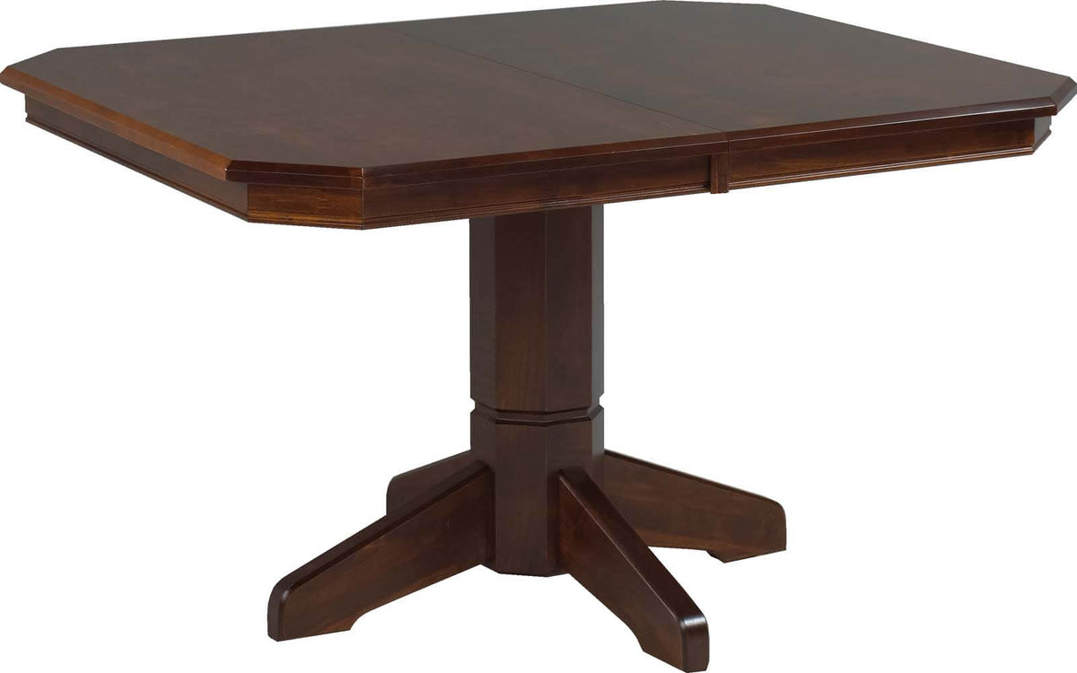 CARDINAL WOODCRAFT MIDTOWN SINGLE PEDESTAL TABLE