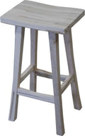 CARDINAL WOODCRAFT MISSION SADDLE STOOL