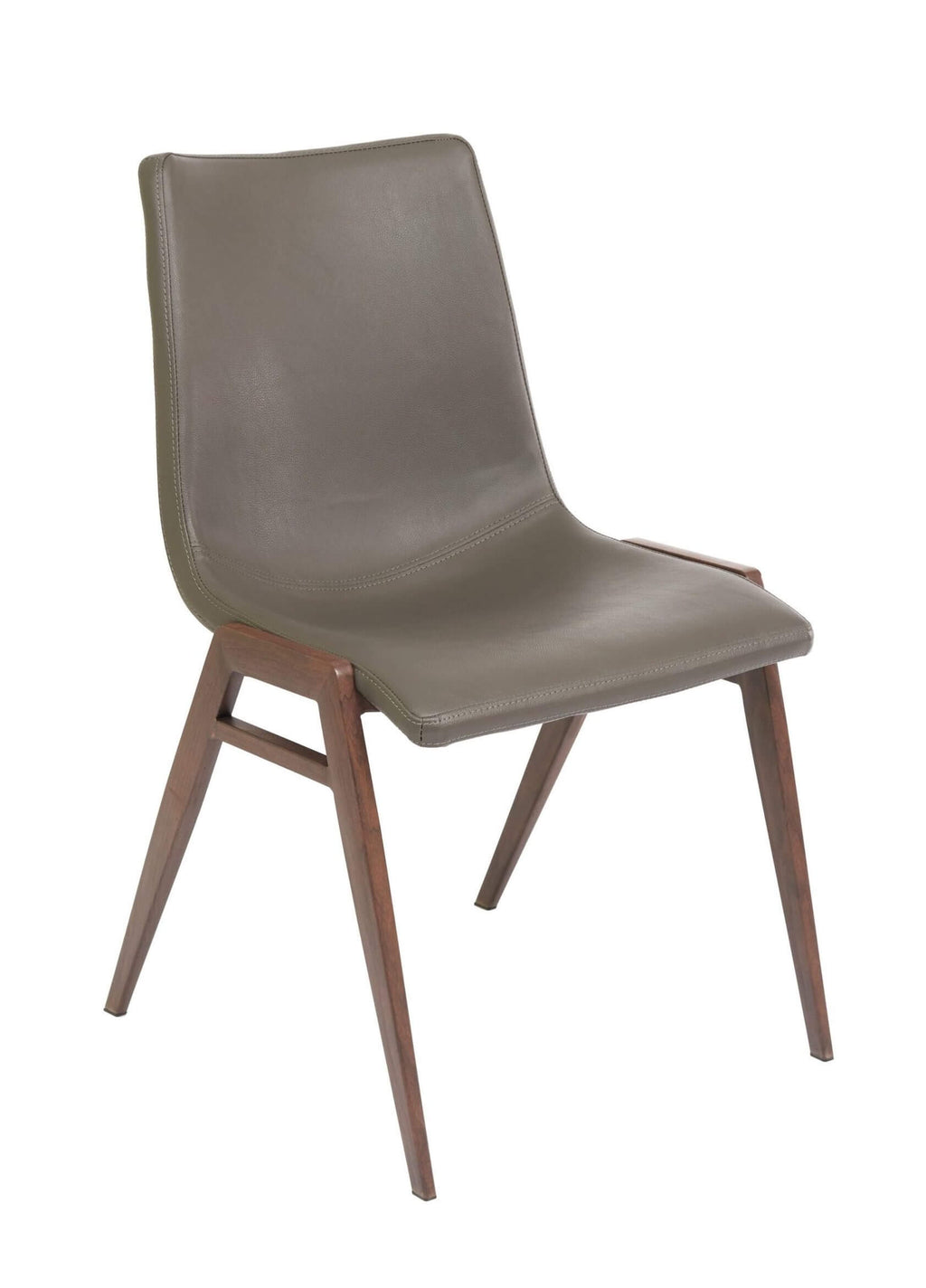 FURNISHINGS MATE MOON CHAIR GREY SET OF TWO DC 006-GR-BW