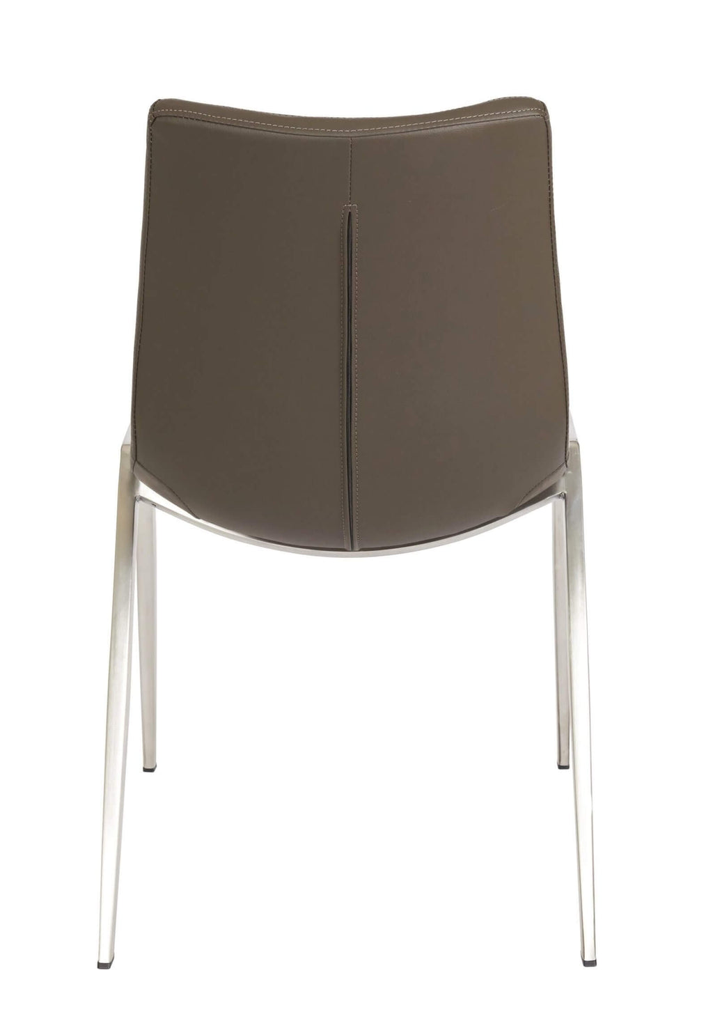 FURNISHINGS MATE MOON CHAIR GREY SET OF TWO DC 006-GR-SS