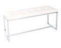 FURNISHINGS MATE NARROW BENCH WHITE E30-WH-SS