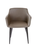 FURNISHINGS MATE OWEN CHAIR GREY SET OF TWO DC 345-GR-MB