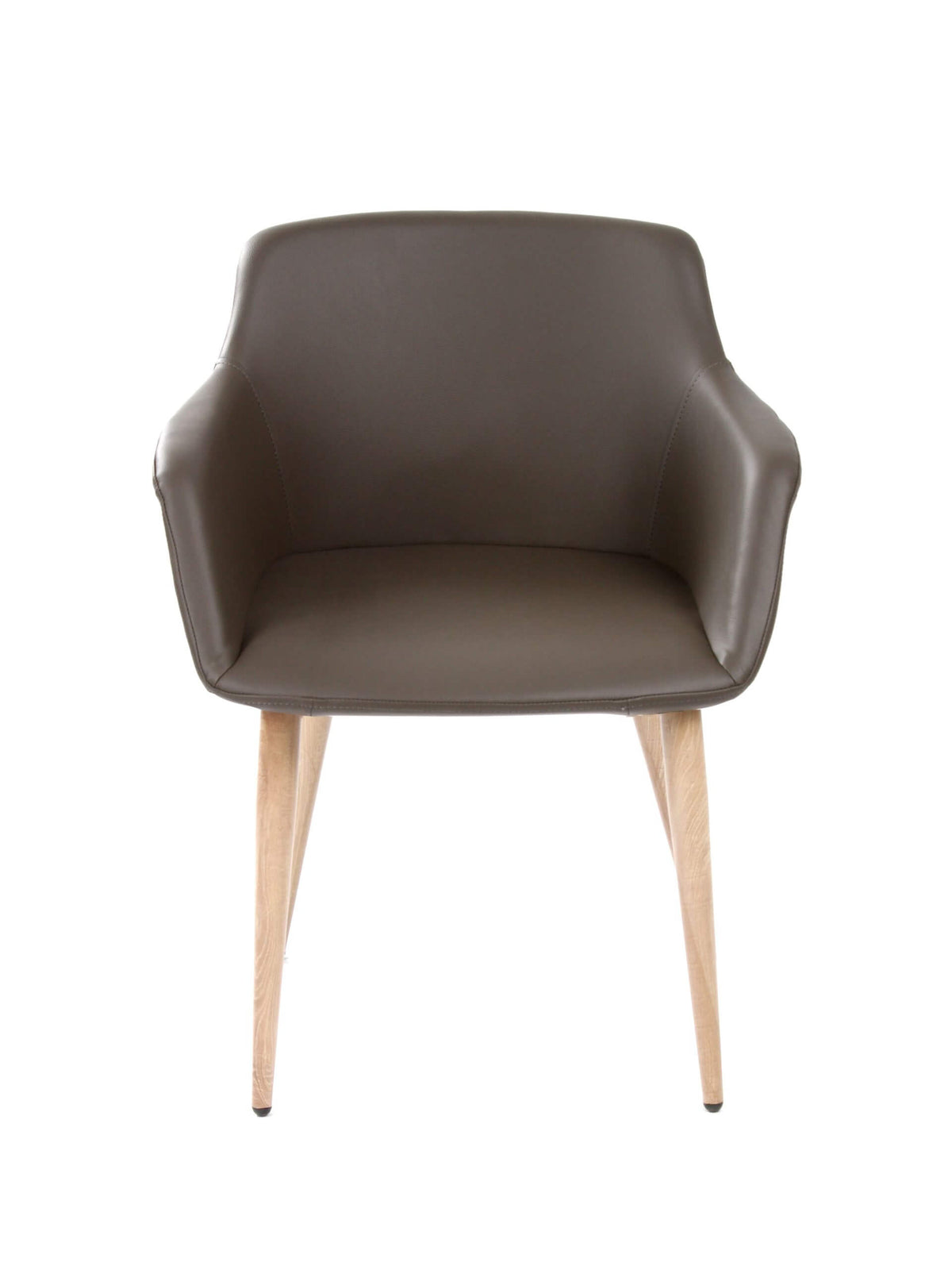 FURNISHINGS MATE OWEN CHAIR GREY SET OF TWO DC 345-GR-WO