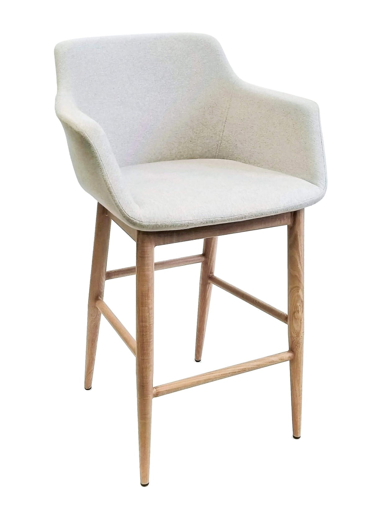 FURNISHINGS MATE OWEN BAR STOOL DOVE SET OF TWO BS 345-DO-WO