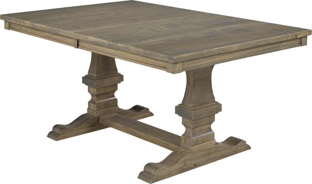 CARDINAL WOODCRAFT PERSIAN DOUBLE PEDESTAL TABLE
