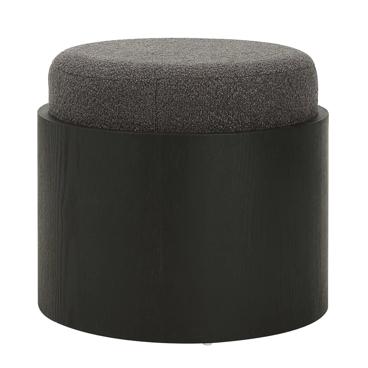 RENWIL CAPSULA OTTOMAN BLACK CHA133