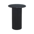 RENWIL LUCENTE ROUND END TABLE BLACK TA566