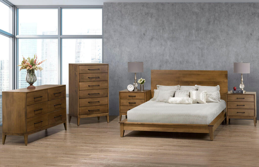 CARDINAL WOODCRAFT RICHVIEW DOUBLE BED RICH-BD-D