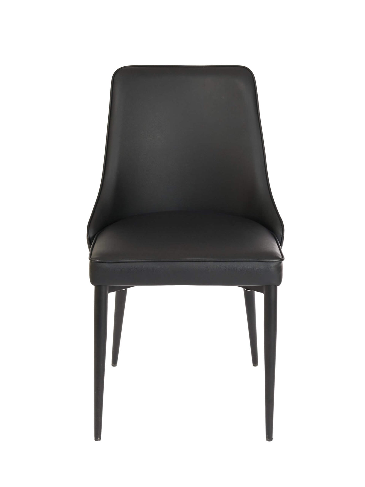 FURNISHINGS MATE ROBIN CHAIR BLACK SET OF TWO DC 356-BL-MB