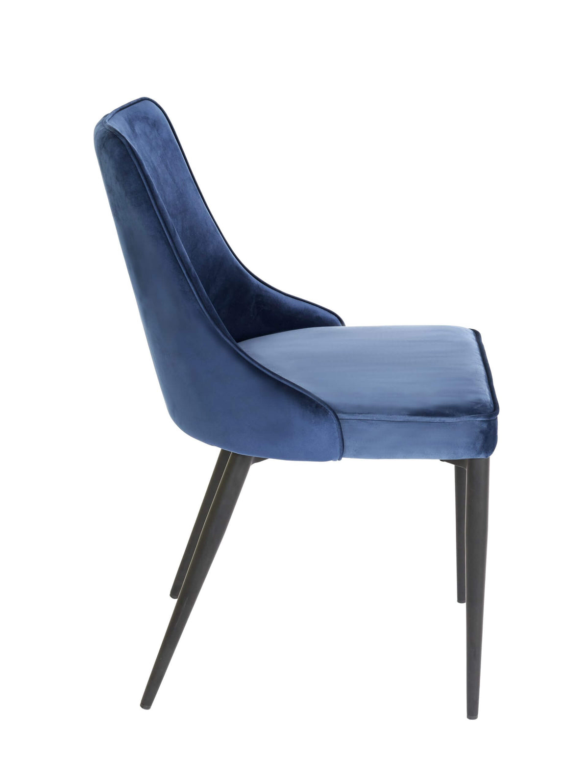FURNISHINGS MATE ROBIN CHAIR BLUE SET OF TWO DC 356-MNB-MB