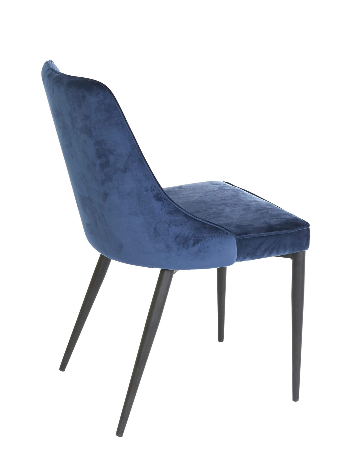 FURNISHINGS MATE ROBIN CHAIR BLUE SET OF TWO DC 356-MNB-MB