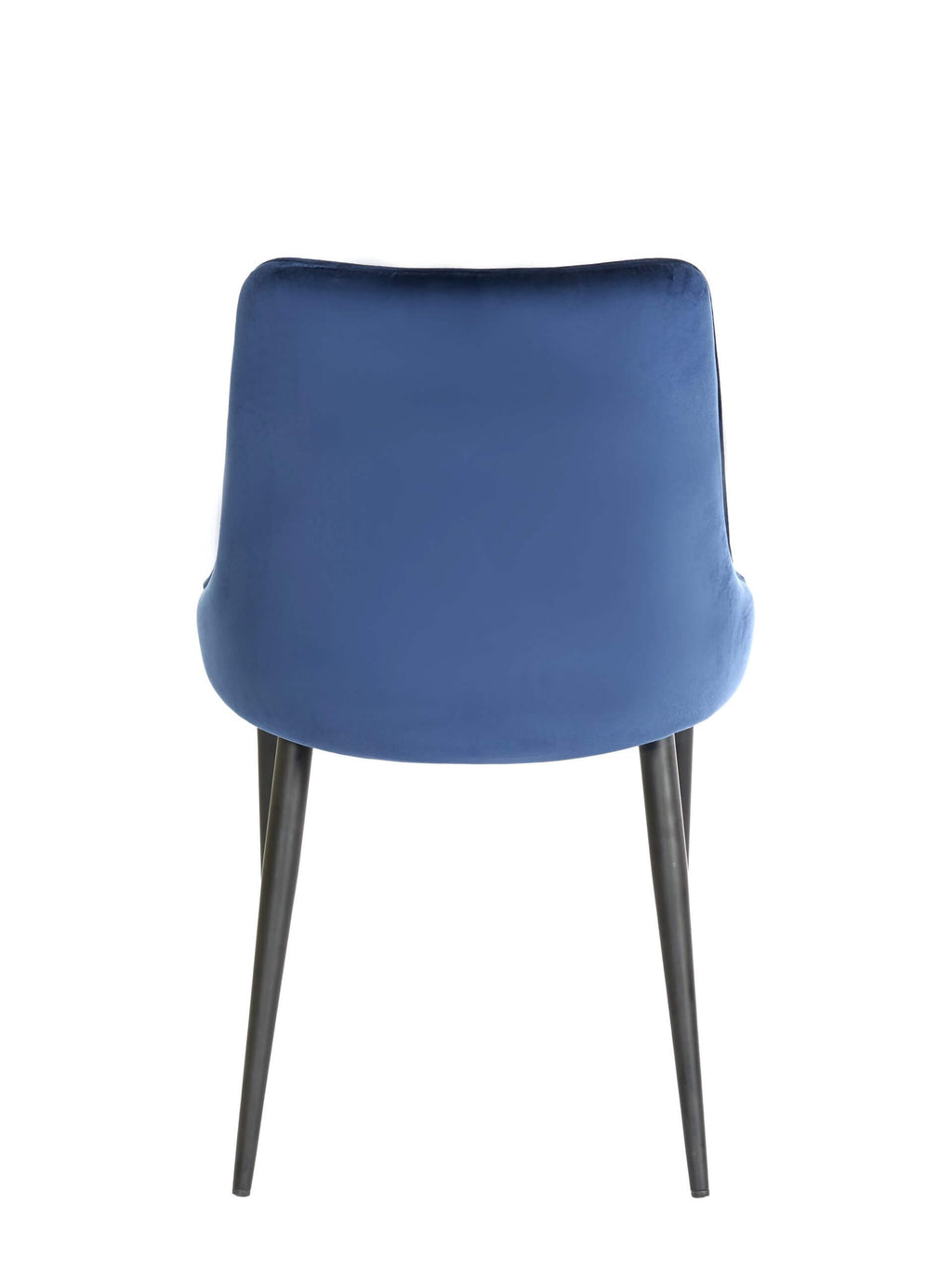 FURNISHINGS MATE ROBIN CHAIR BLUE SET OF TWO DC 356-MNB-MB