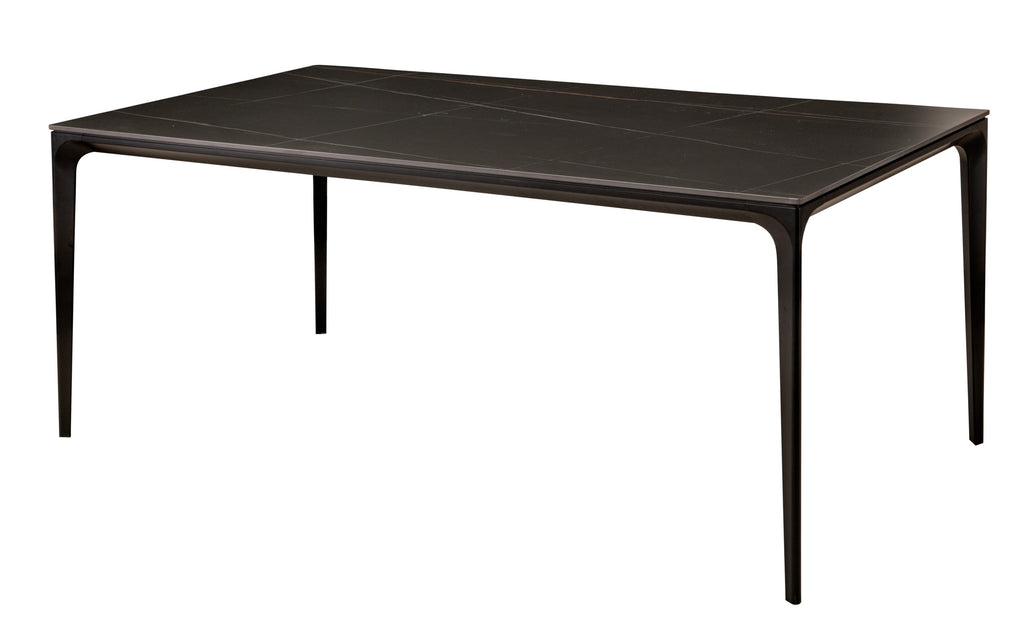 FURNISHINGS MATE RYAN TABLE SMALL BLACK DT 1088S-STN3 B