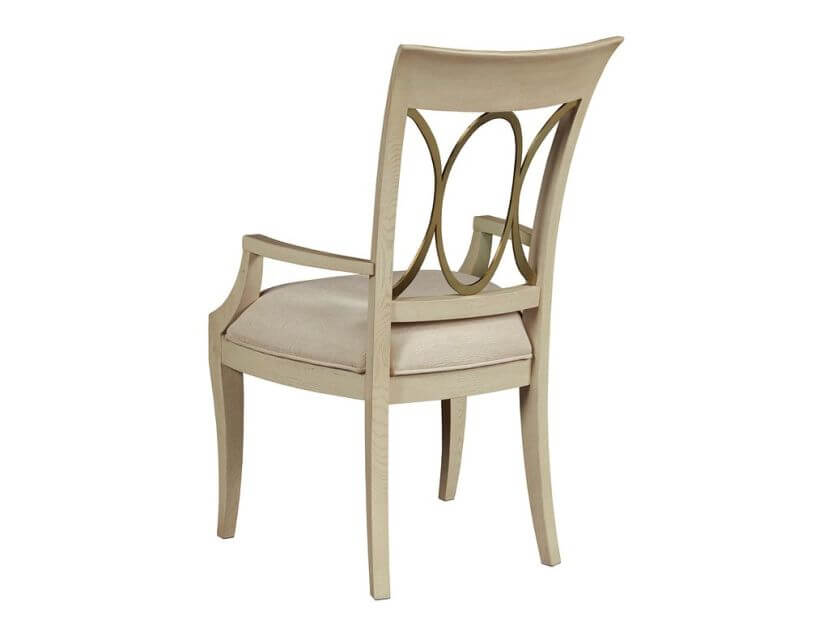 AMERICAN DREW  LENOX ARM DINING CHAIR 923-639 SET OF TWO