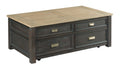 HAMMARY LYLE CREEK-HAMILTON RECTANGULAR TRUCK COFFEE TABLE 953-910