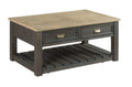 HAMMARY LYLE CREEK-HAMILTON RECTANGULAR COFFEE TABLE 953-913