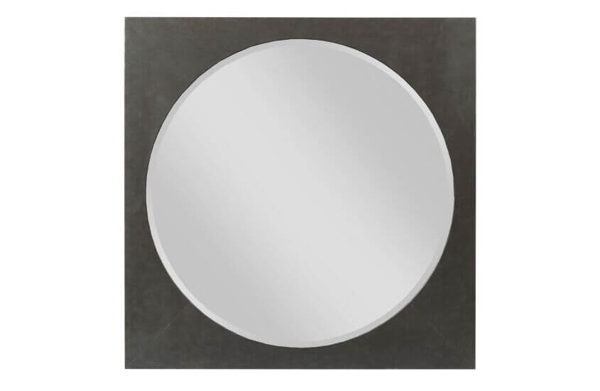 KINCAID MODERN FORGE SQUARE METAL MIRROR 944-040