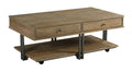 HAMMARY SADDLETREE-HAMILTON RECTANGULAR COFFEE TABLE 954-910
