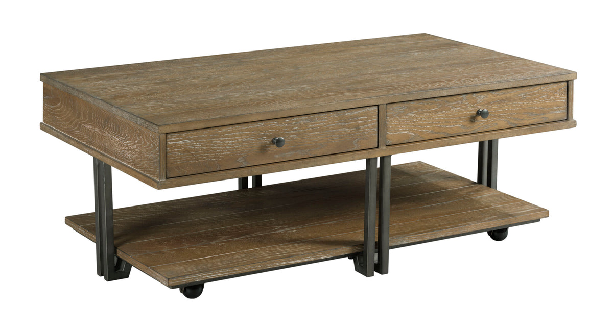HAMMARY SADDLETREE-HAMILTON RECTANGULAR COFFEE TABLE 954-910