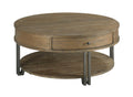 HAMMARY SADDLETREE-HAMILTON ROUND LIFT TOP COFFEE TABLE 954-911